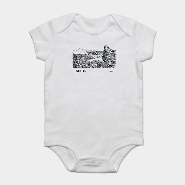 Guilin China Baby Bodysuit by Lakeric